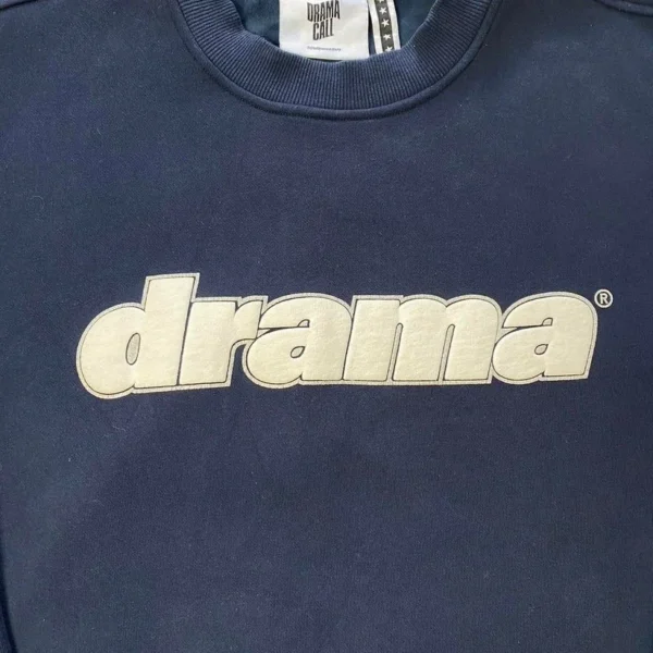 Drama Call Dark Blue Sweatshirt