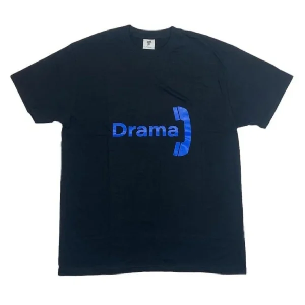 Drama Call Telephone T-shirt Black/Blue