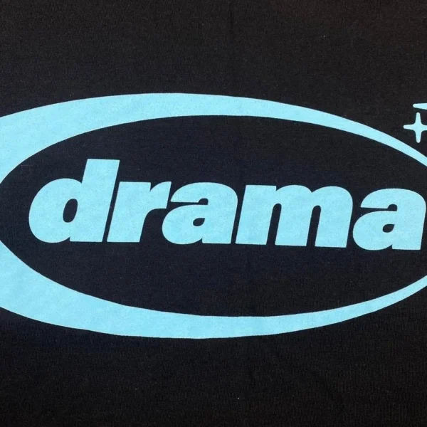 Drama Call Oval T-shirt Black/Blue