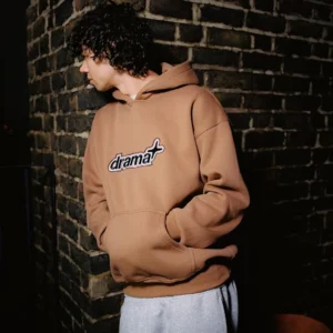 Brown Sta Hoodie