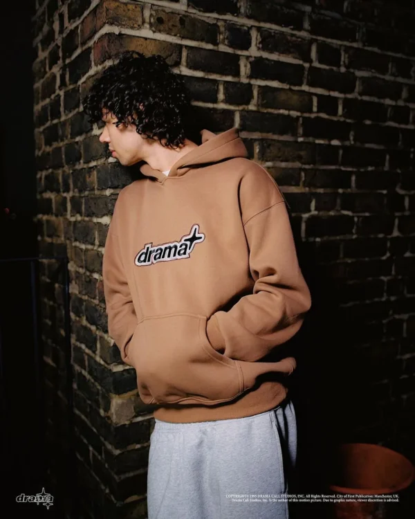 Brown Sta Hoodie