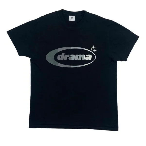 Drama Call Oval T-shirt Black/Grey