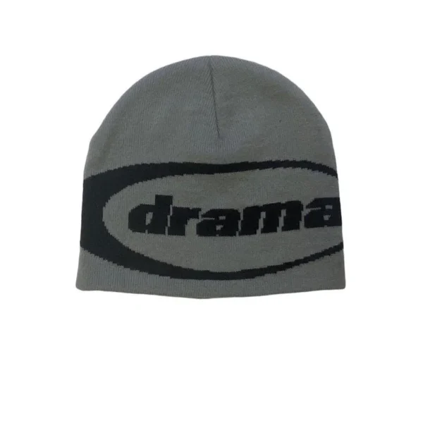 Drama Call Grey/Black Oval Skully