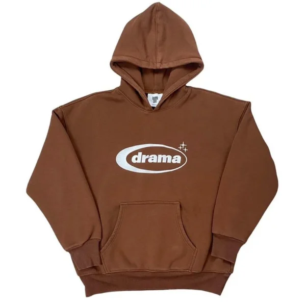 Drama Call Brown Hoodie