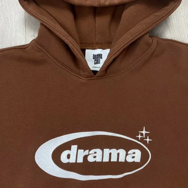 Drama Call Brown Hoodie