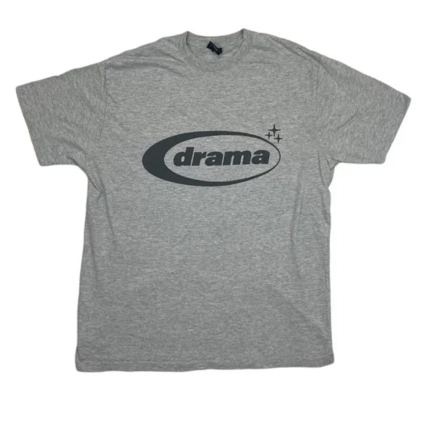 Drama Call Oval T-shirt Grey/Black