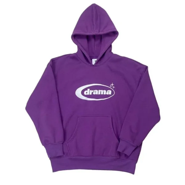 Drama Call Oval Purple Hoodie