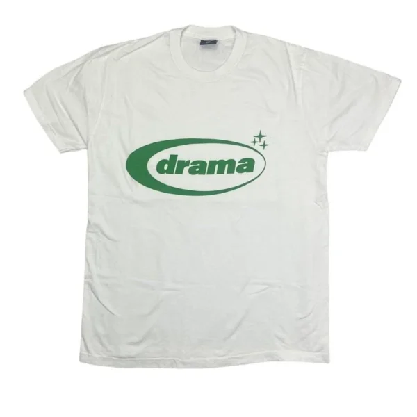 Drama Call Oval T-shirt White/Green