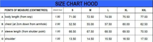 Men's Black Fleece Printed Hoodie - Bold & Cozy size guide