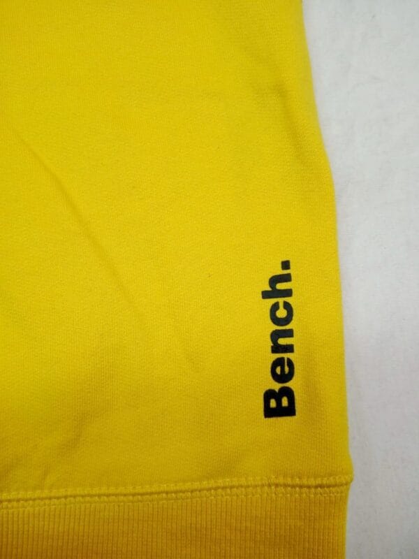 Men's Yellow Fleece Printed Hoodie